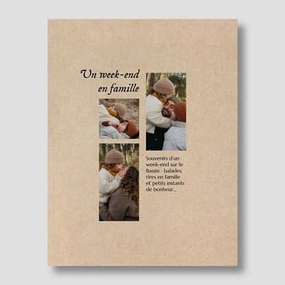 Album photo souple Au fil des mots