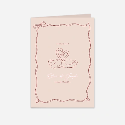 Faire-part mariage À tes côtés