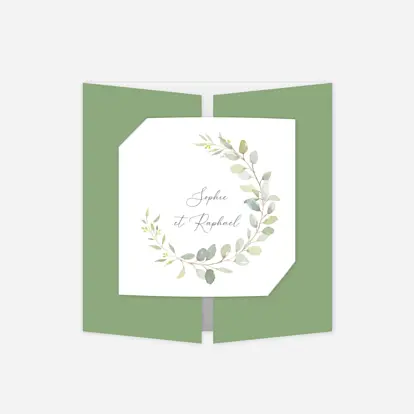 Faire-part mariage Bouquet champêtre