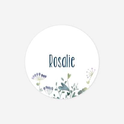 Stickers naissance Bouquet sauvage