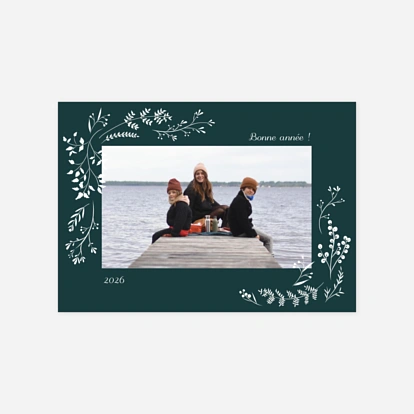 Carte de voeux Brins d'hiver