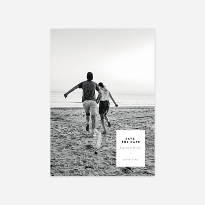Save the date Cartouche