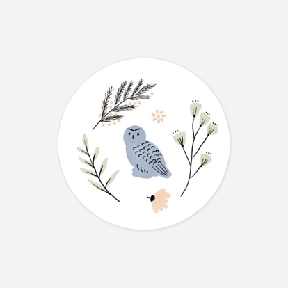 Stickers naissance Clairiére