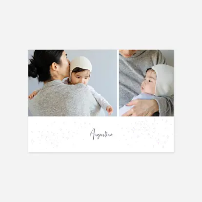 Faire-part naissance Constellation