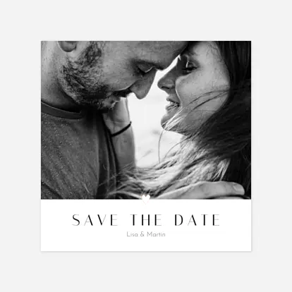 Save the date Cœur d'or