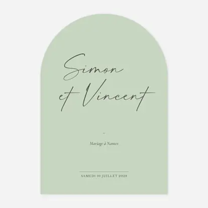 Faire-part mariage Déclaration