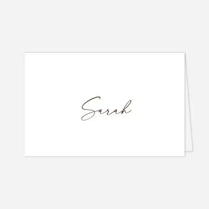 Marque-place mariage Déclaration