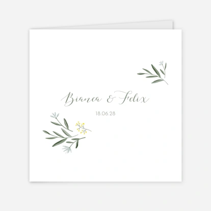 Faire-part mariage Douceur