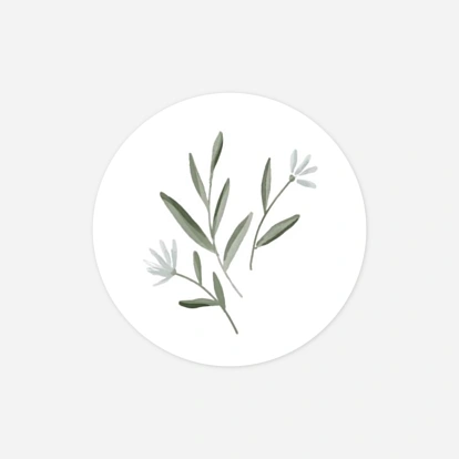 Étiquette cadeau mariage Douceur