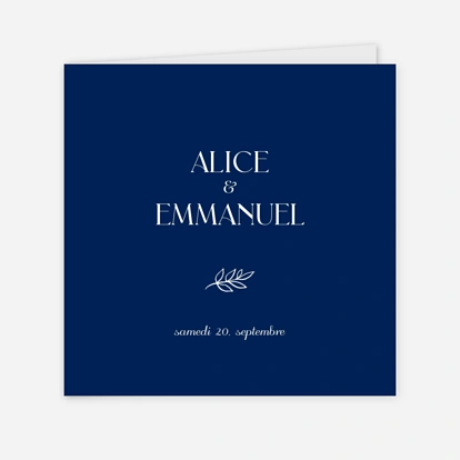 Faire-part mariage Dryade