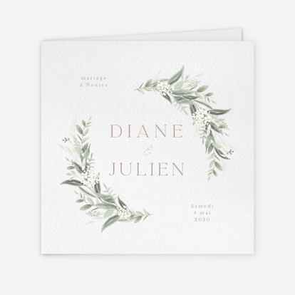 Faire-part mariage Éclat Naturel