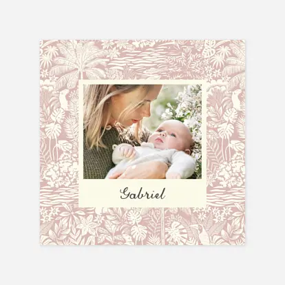 Faire-part naissance Eden