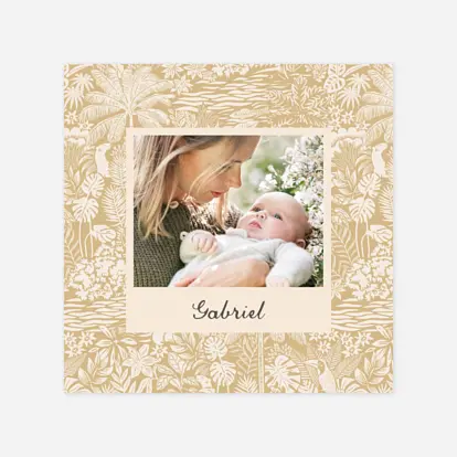 Faire-part naissance Eden