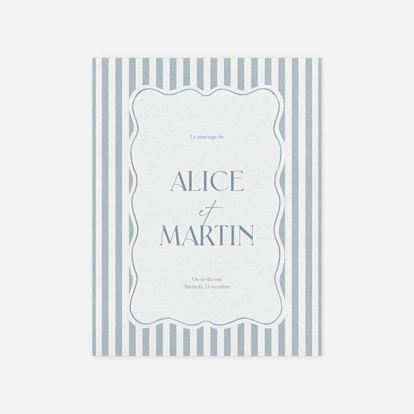 Faire-part mariage Fleur de coton