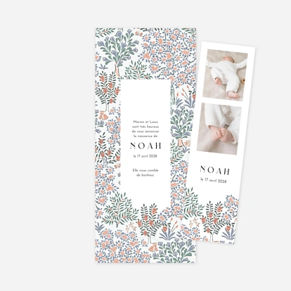Faire-part naissance Forêt enchantée