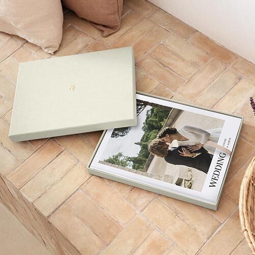 Coffret album photo Coffret de présentation portrait