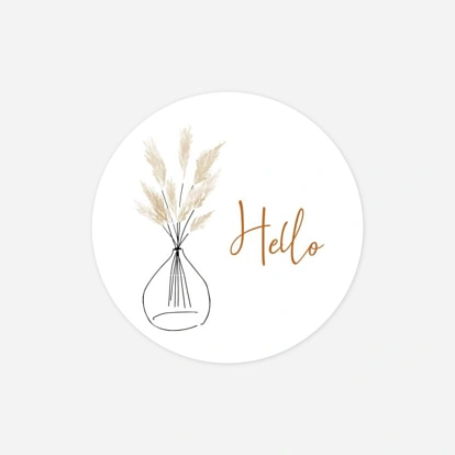 Stickers naissance Green Family