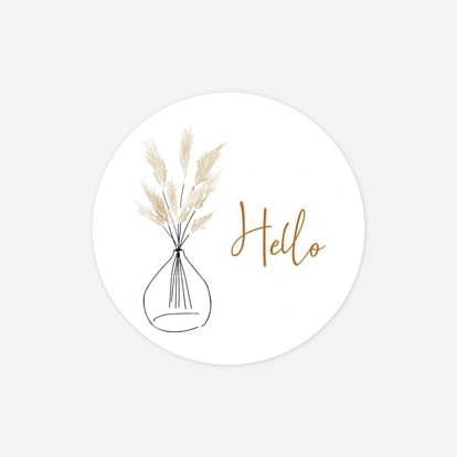 Stickers naissance Green Family