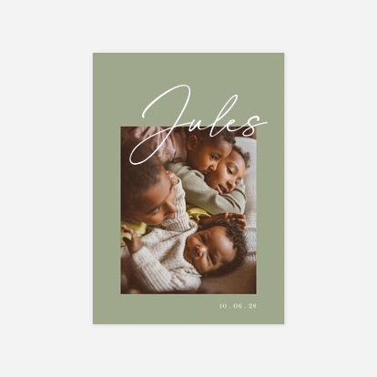 Faire-part naissance Heureux évènement