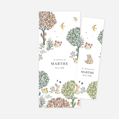 Invitation communion Histoire du jardin