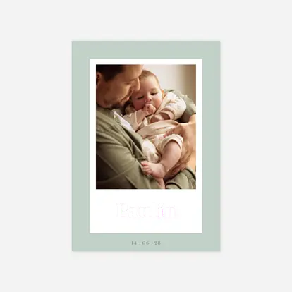 Faire-part naissance Heureux jour