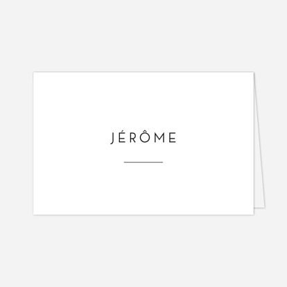 Marque-place mariage Intemporel