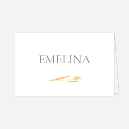 Marque-place mariage Jardin bohème