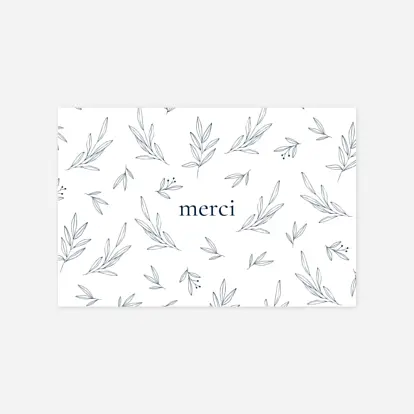 Carte de correspondance Jeune pousse