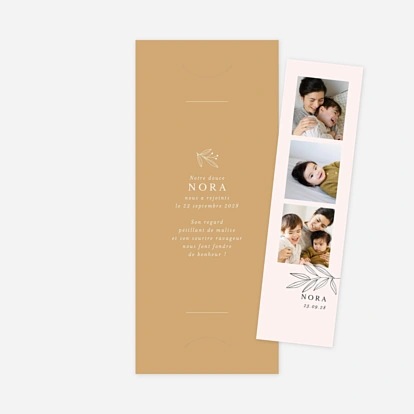 Faire-part naissance Jeune pousse