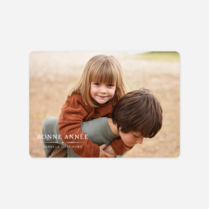 Carte de voeux Joli détail