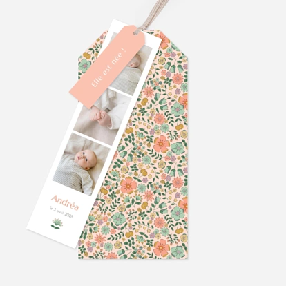 Faire-part naissance Joli Liberty