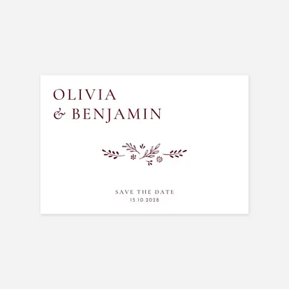 Save the date Laure de Sagazan II