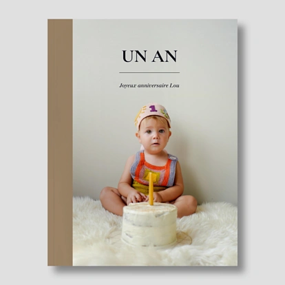 Album photo souple Les chapitres de notre vie