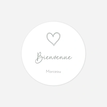 Stickers naissance Lien