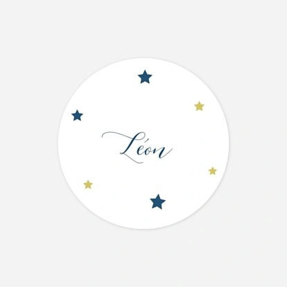 Stickers naissance Petit lovely family photo
