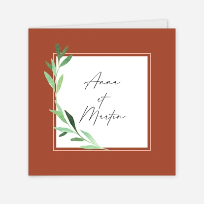 Faire-part mariage Luberon