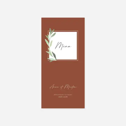 Menu mariage Luberon