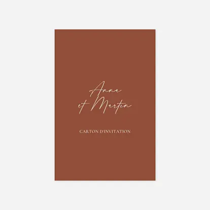 Carton d'invitation Luberon