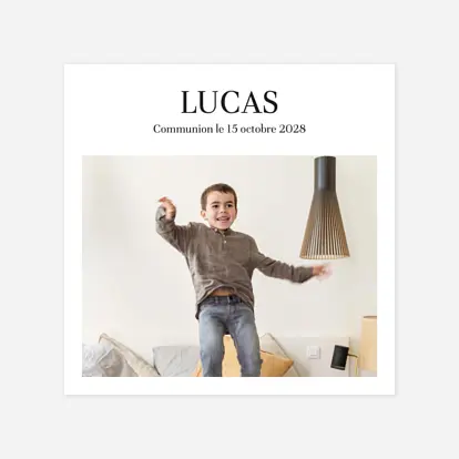 Invitation communion Magazine