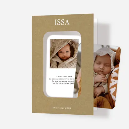 Faire-part naissance Magazine