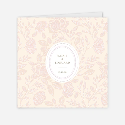 Faire-part mariage Matin