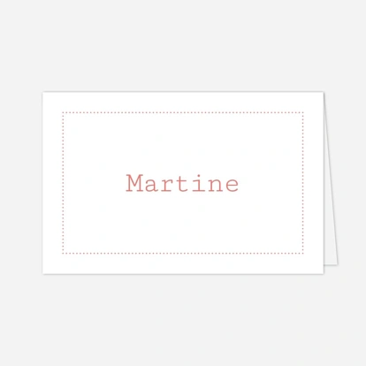 Marque-place Baptême Moulin à vent