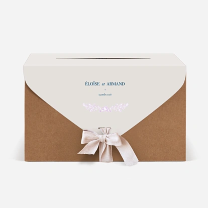 Urne Mariage Nature chic