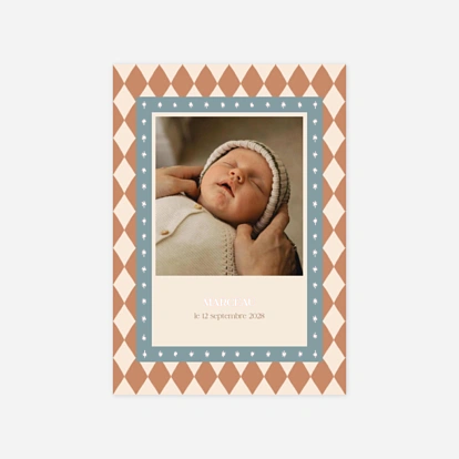 Faire-part naissance Naissance chromatique