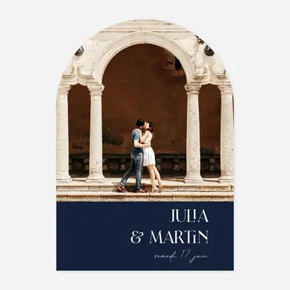 Faire-part mariage Ornement