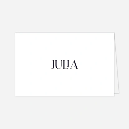 Marque-place mariage Ornement