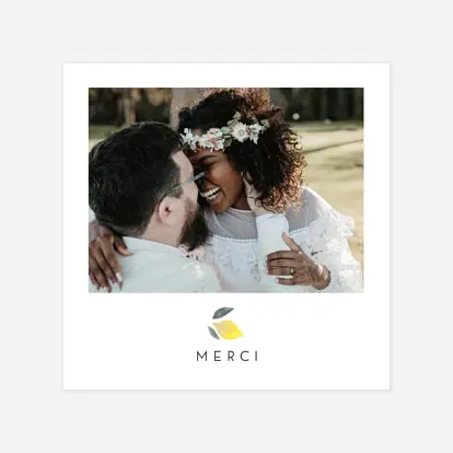 Carte de remerciements Palermo