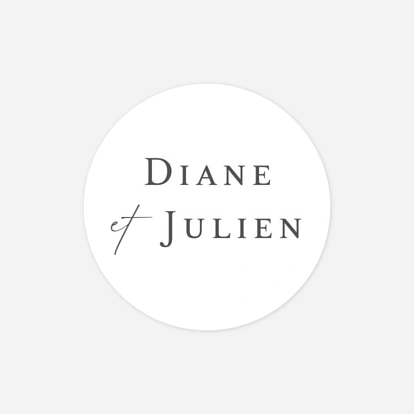 Stickers mariage Pictos aquarelle