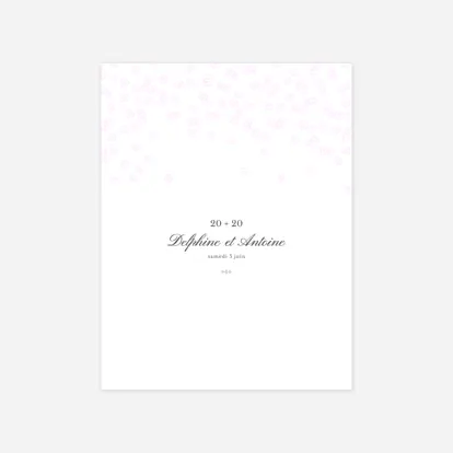 invitation anniversaire Polka