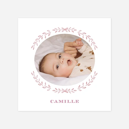 Faire-part de naissance Poème